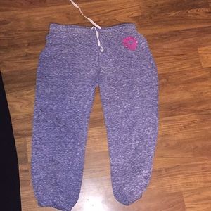 Grey sweatpants